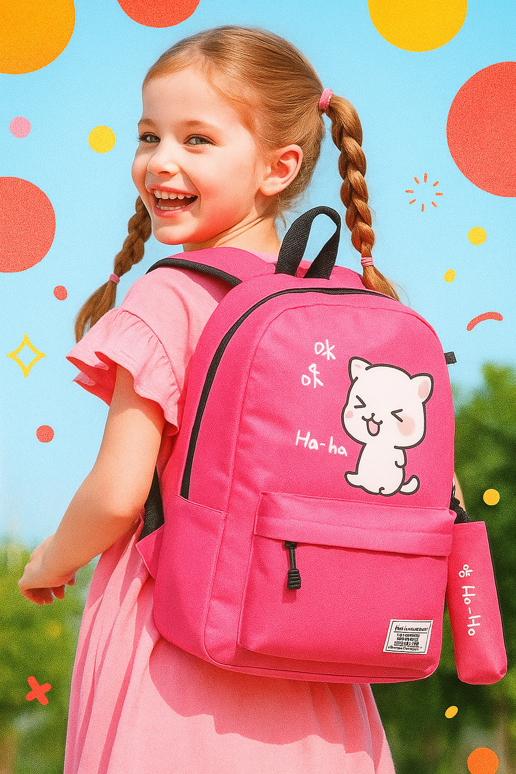 🌸 The Haha Bloom (Pink Bag)